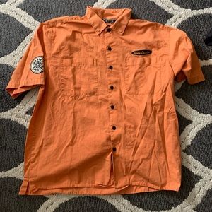 Mens Harley Davidson button down shirt